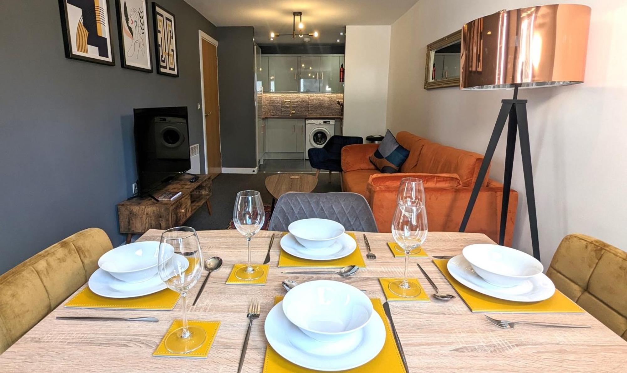 Beautiful Modern Coventry City Centre Apartment Exterior photo